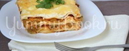 Шаг 10: лазаний творожно-овощная