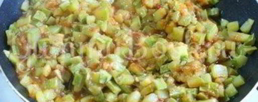 Шаг 2: лазаний творожно-овощная