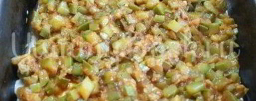 Шаг 7: лазаний творожно-овощная