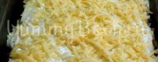 Шаг 8: лазаний творожно-овощная