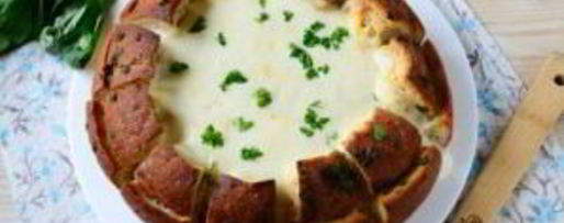 Шаг 7: лазаний в цветущем хлебе