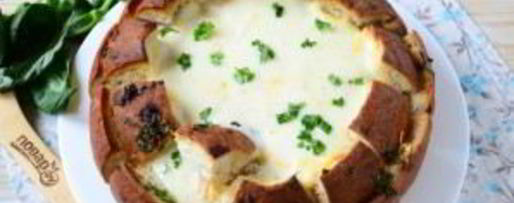 Шаг 8: лазаний в цветущем хлебе