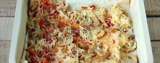 Шаг 5: ленивой лазанья с грибами