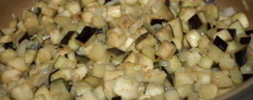 Шаг 2: мясной лазанья с баклажаном