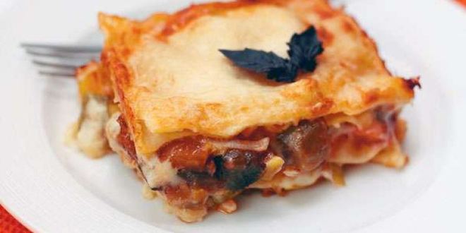Рецепт овощной лазанья