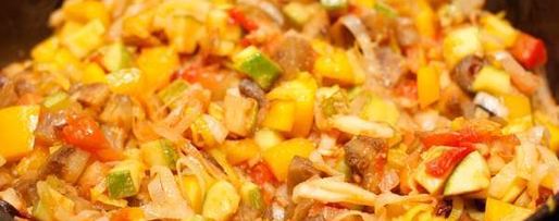 Шаг 2: овощной лазанья