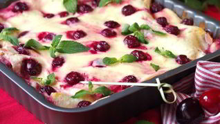 Рецепт Ягодно-творожной лазанья