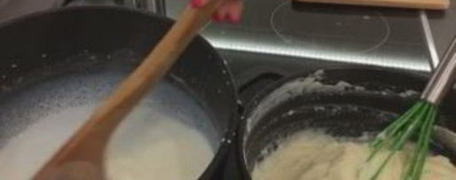 Шаг 5: фаршированных макарон ракушки под соусом бешамель