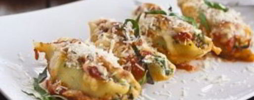 Шаг 4: фаршированных макарон ракушки с сыром и шпинатом