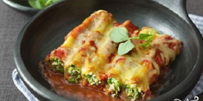 Рецепт каннеллонь на сковороде