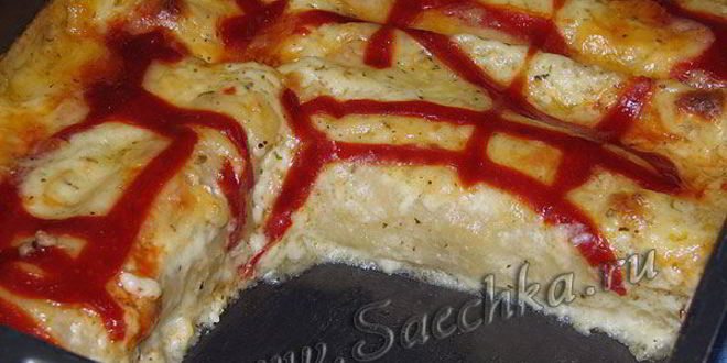 Рецепт каннеллонь с фаршем