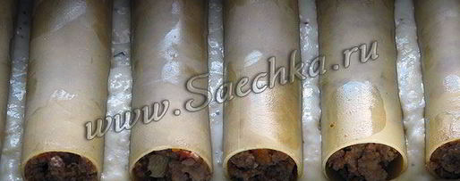 Шаг 5: каннеллонь с фаршем