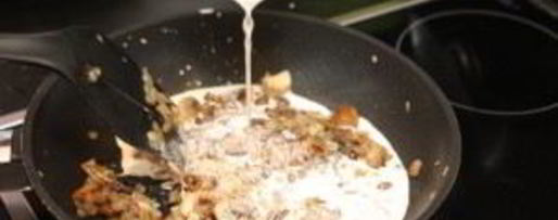 Шаг 11: каннеллонь с грибами