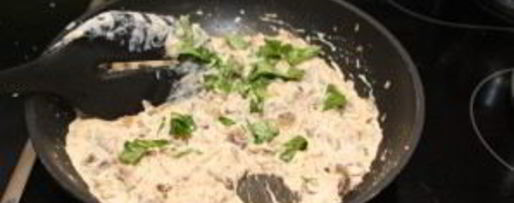 Шаг 12: каннеллонь с грибами