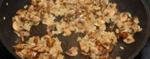 Шаг 8: каннеллонь с грибами