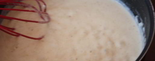 Шаг 12: каннелоней, фаршированных курицей и грибами под сливочным соусом марне