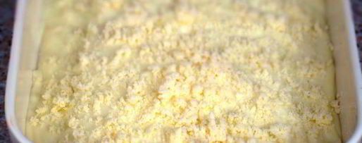 Шаг 7: каннелоней с козьим сыром и орехами под соусом бешамель