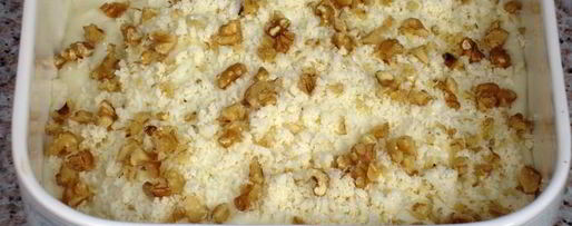 Шаг 8: каннелоней с козьим сыром и орехами под соусом бешамель