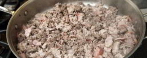 Шаг 2: макарон болоньезе