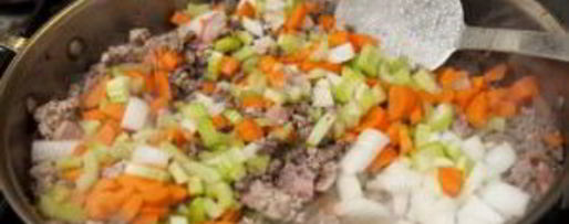 Шаг 3: макарон болоньезе