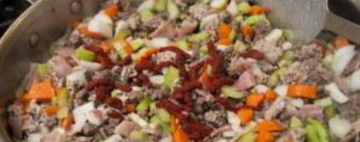 Шаг 4: макарон болоньезе