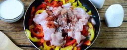 Шаг 4: макарон пенне с курицей по-мексикански