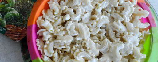 Шаг 3: макарон под сырной шубкой