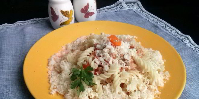 Рецепт макарон с фаршем и сыром