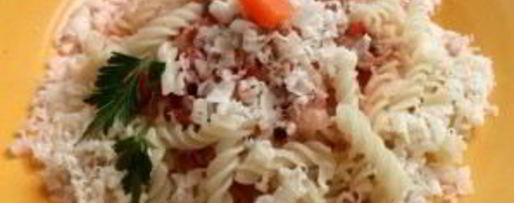 Шаг 4: макарон с фаршем и сыром