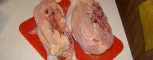 Шаг 3: макарон с курицей