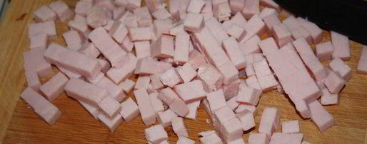 Шаг 11: макарон с окороком и коньячным соусом