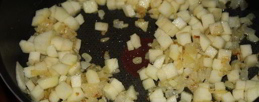 Шаг 4: макарон с окороком и коньячным соусом