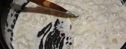 Шаг 9: макарон с окороком и коньячным соусом