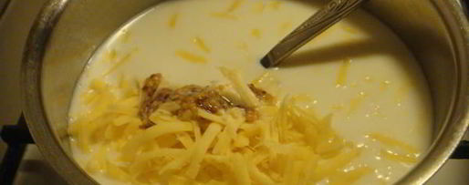 Шаг 2: макарон с сыром