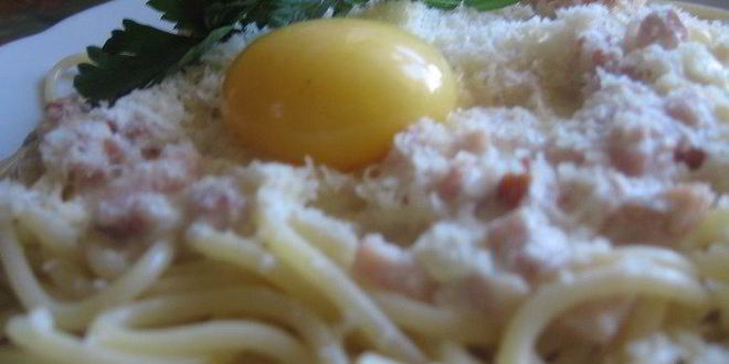 Рецепт пасты карбонара grand