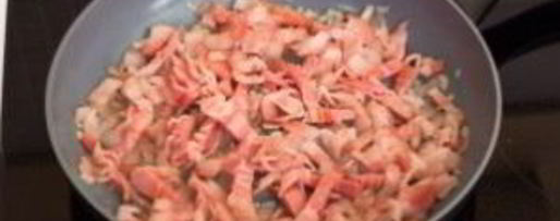 Шаг 4: пасты карбонара со свининой