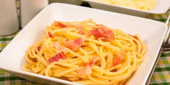 Рецепт пасты карбонара