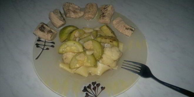 Рецепт пасты примавера с индейкой