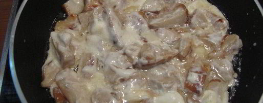 Шаг 3: пасты с белыми грибами