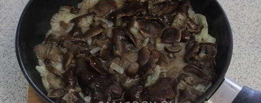 Шаг 3: пасты с грибами в сливочном соусе