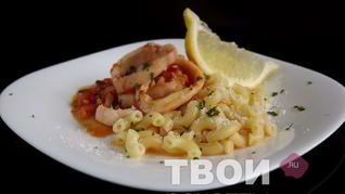 Рецепт Пасты с кальмарами