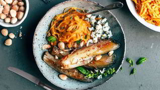 Рецепт Пасты с карамелизированным эндивием