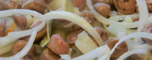 Шаг 3: пасты с куриными сердечками