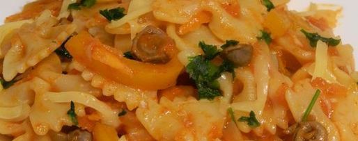 Шаг 6: пасты с куриными сердечками