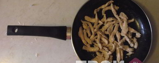 Шаг 3: пасты с курицей и зеленым горошком