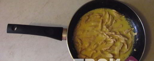 Шаг 4: пасты с курицей и зеленым горошком