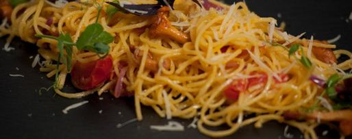 Шаг 4: пасты с лисичками и сыром пекорино