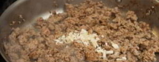 Шаг 3: пасты с мясным фаршем