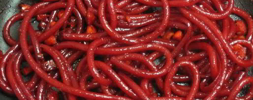 Шаг 6: пасты с орехами и свекольным соком