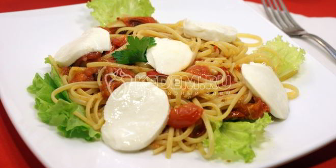 Рецепт пасты с помидорами черри